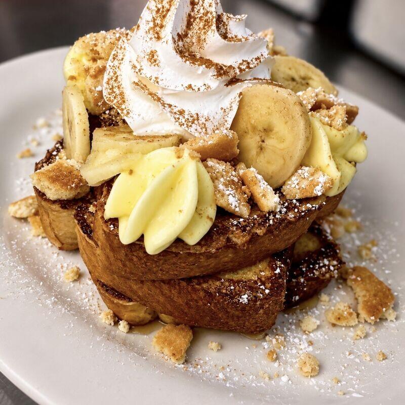 BANANA CREAM FRENCH TOAST